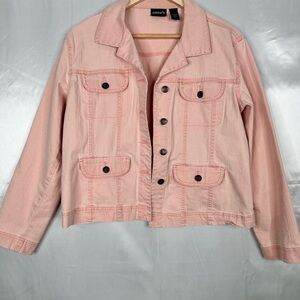 Chico's‎ Light Pink Jean Jacket